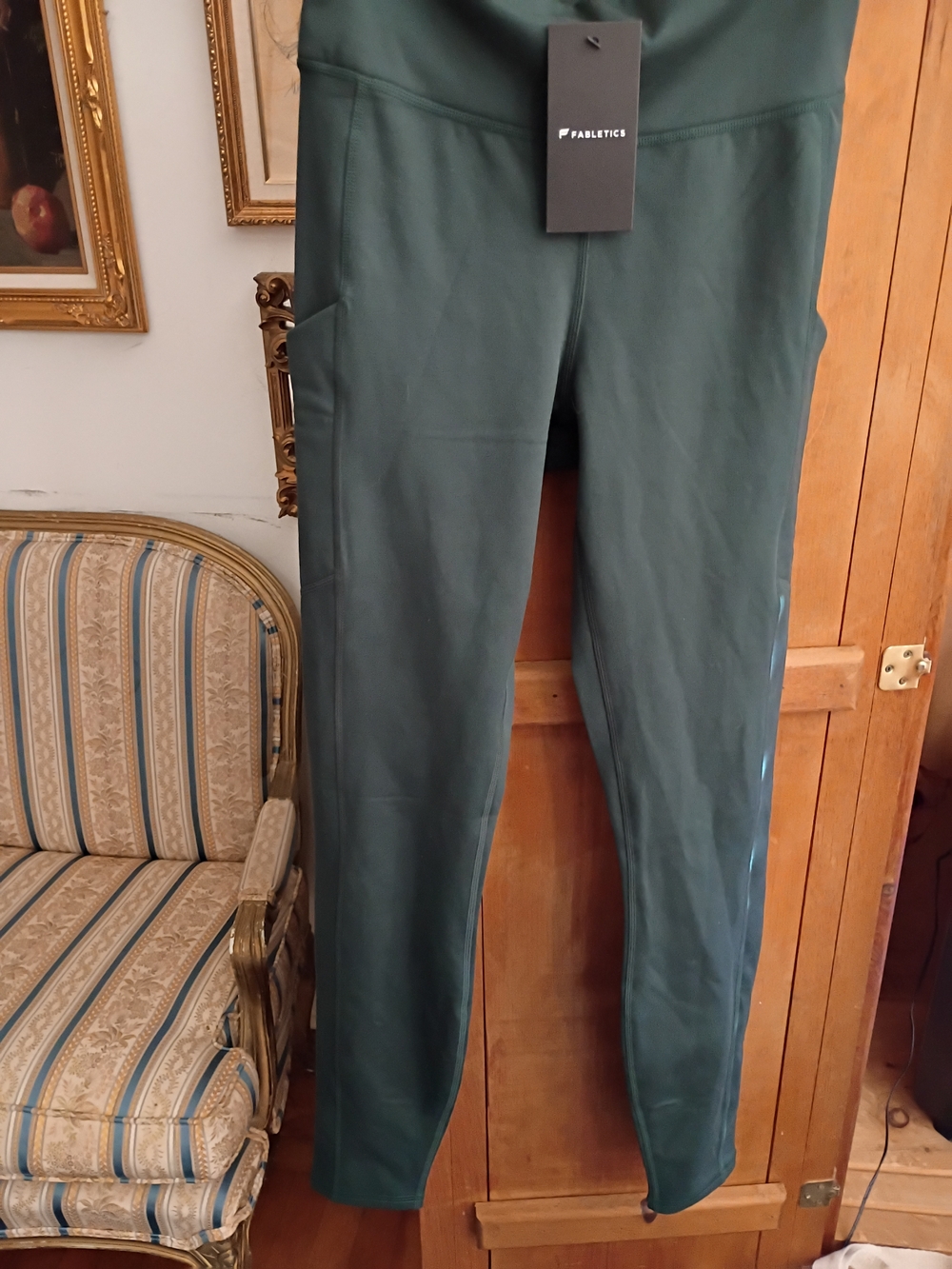 Fabletics Women's Forest Green Performance Pants